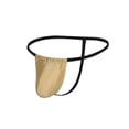 thumbnail image 1 of COSFO Bulge Pouch Mens Thong Underwear Solid T-Back Low Rise Classic Fit Breathable Men Underwear, 1 of 5