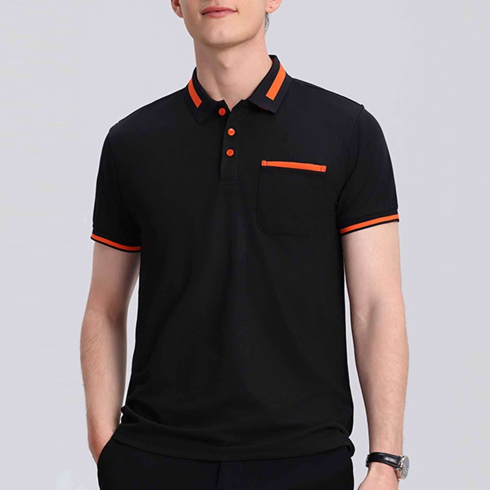 Comfortable Poly Cotton Men's Casual Polo T-Shirts