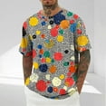 thumbnail image 1 of COSFO Casual T Shirts for Man Crew Neck Short Sleeve Polka Dot Tops Summer Breathable Classic Pullover T-Shirts, 1 of 5