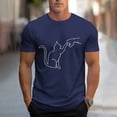thumbnail image 1 of COSFO Cat Big And Tall Shirts for Men Crew Neck Funny Short Sleeve Tops Relaxed Fit Pullover Breathable Mens Graphic Tees, 1 of 6
