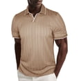 thumbnail image 1 of COSFO Cotton Big And Tall Polo Shirts for Men Golf Solid Short Sleeve Shirts Pullover Regular Fit Collared Performance Ribbed Knit Tops, 1 of 7