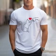 thumbnail image 1 of COSFO Funny Shirts for Men Short Sleeve Cat Crewneck Tops Pullover Lightweight Classic Fit Mens Graphic Tees, 1 of 6