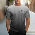 thumbnail image 1 of COSFO Gradient Men Shirts Short Sleeve Casual Running Tops Pullover Crew Neck Loose Outdoor Graphic Tees, 1 of 5