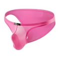 thumbnail image 1 of COSFO Men's Underwear Briefs Pink Silk Bulge Pouch Underwear Breathable Classic Fit Low Rise Mens Underwear, 1 of 4