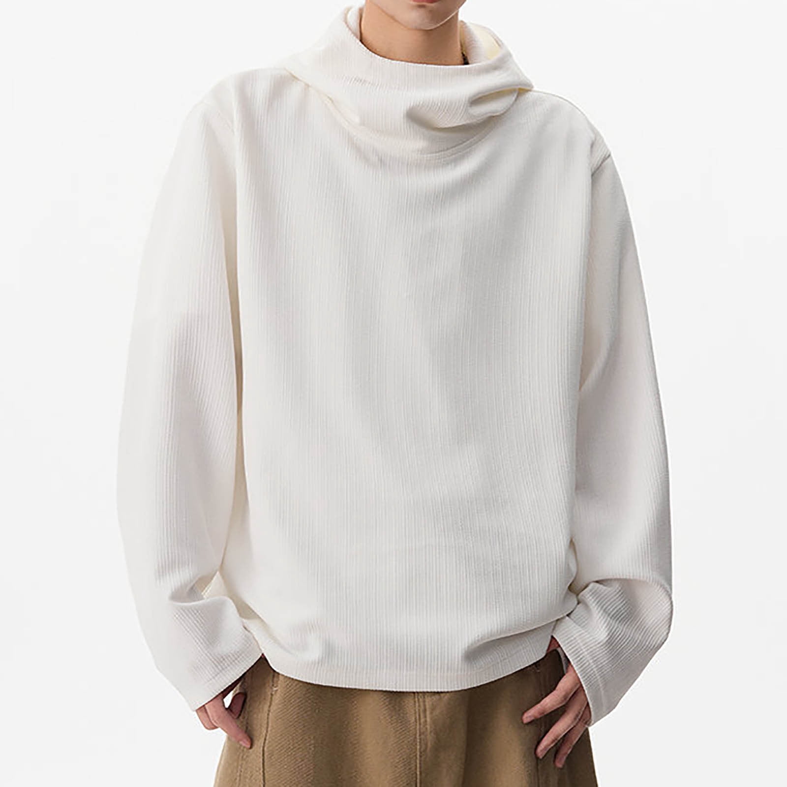 Allsaints Women White Heavenly Deco Sweatshirt Pullover Long
