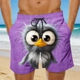 thumbnail image 1 of COSFO Quick Dry Mens Swim Trunks Beach Casual Funny Animal Print Board Shorts Drawstring Elastic Waist Summer Breathable Loose Fit Bathing Suits, 1 of 6