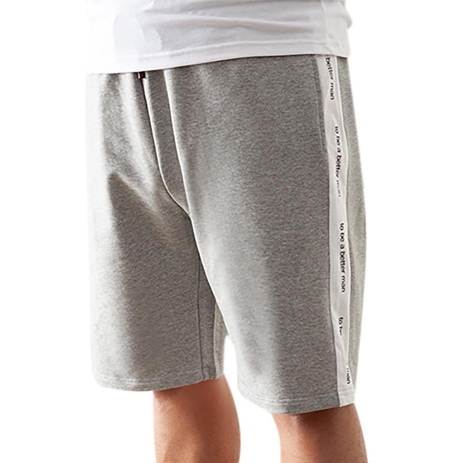 Men's 5.5 Inch Athletic Sweat Shorts - Cotton Blend Workout Shorts With Pockets - Jogger Gym Running Casual Pajama Shorts