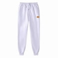 thumbnail image 1 of COSFO Solid Men Sweatpants Jogger Workout Comfortable Casual Trousers with Pockets Loose Fit Drawstring Elastic Waist Men's Trousers, 1 of 4