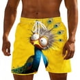 thumbnail image 1 of COSFO Summer Men's Swim Trunks Beach Funny Animal Print Casual Board Shorts Relaxed Fit Elastic Waist Drawstring Vacation with Pockets Bathing Suits, 1 of 5
