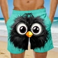 thumbnail image 1 of COSFO Summer Swim Shorts for Men Casual Funny Animal Print Beach Board Shorts Elastic Waist Relaxed Fit Drawstring Breathable Quick Dry Swim Shorts, 1 of 6