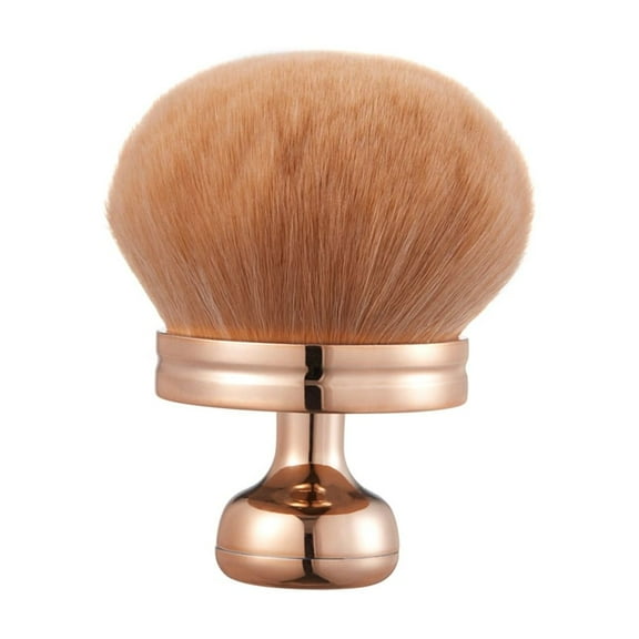 COSHINE Extra Large Rose Gold Self Tanning Blend Brush, 3 Inch WidthProfessional Kabuki Powder, Foundation, Blusher, Bronzer, Self-tanner Face and Body Brush