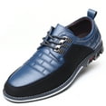 thumbnail image 1 of COSIDRAM Men Casual Shoes Fashion Business Luxury Dress Shoes Office Loafers Flats Black Sneakers for Male, 1 of 6