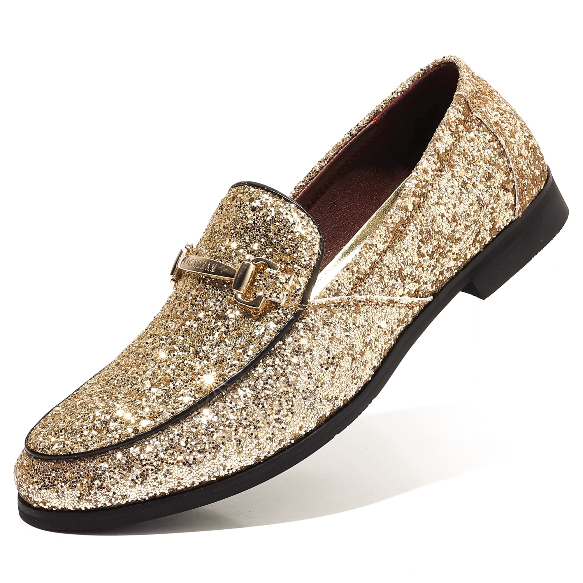 gold sparkly dress shoes mens Mens Sparkly Shoes | Sequin Footwear