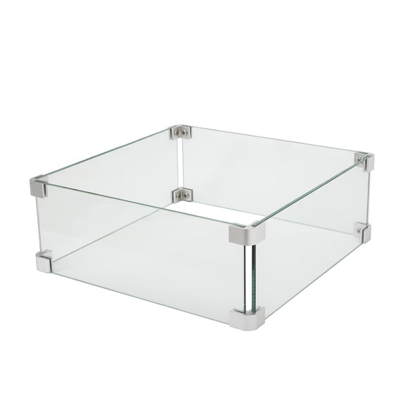 VENTOPYR Outdoor Fire Pit Glass Wind Guard