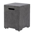 thumbnail image 1 of VENTOPYR Outdoor Hideaway Tank Table for Gas Fire Pits, Hides Standard 20lb Propane Tank Cover w Side Handles (Gray), 1 of 7
