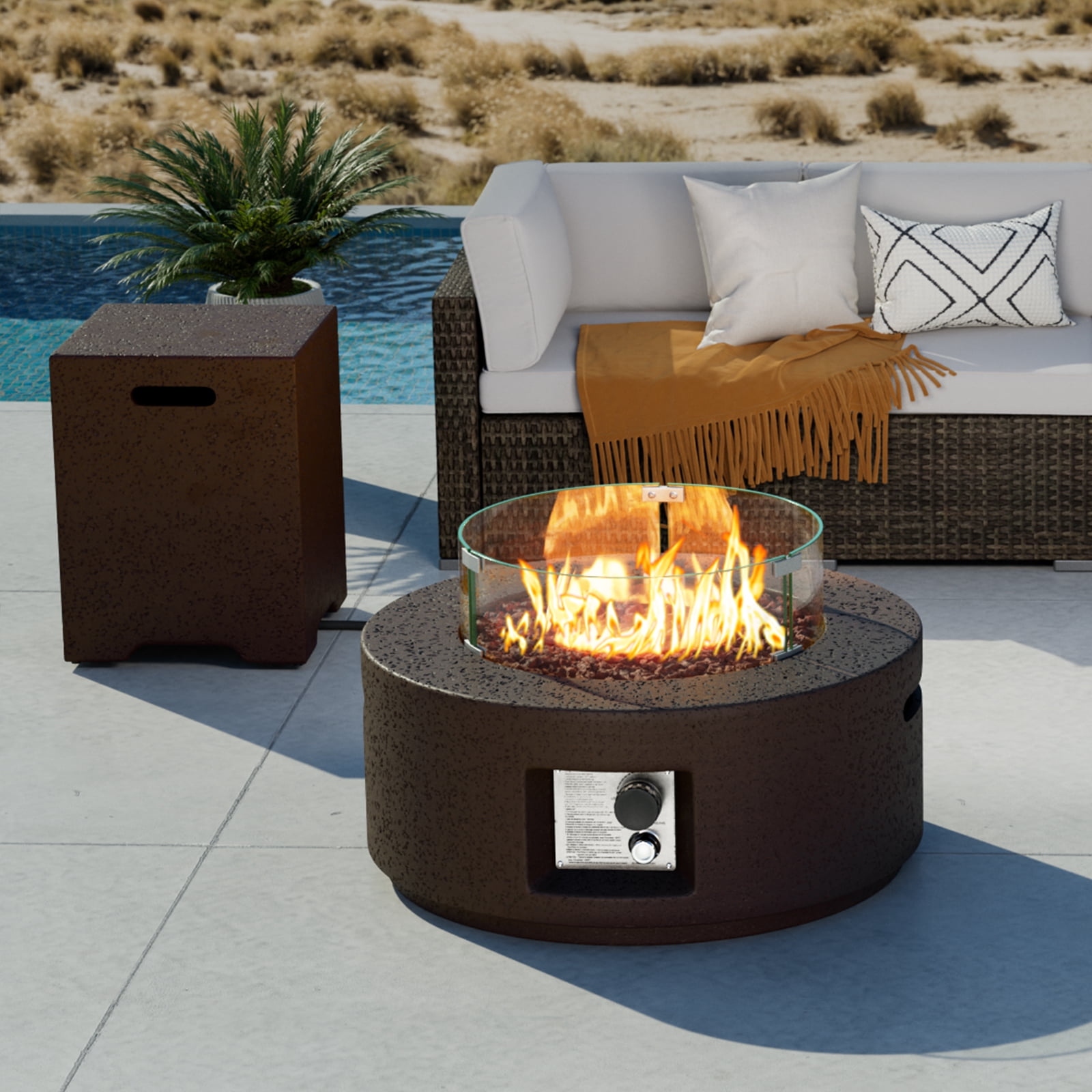 Coffee table heater discount