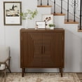 thumbnail image 1 of COSIEST Storage Cabinet with Doors and Adjustable Shelves,Modern MDF Sideboard for Entryway, Kitchen, Living Room, 1 of 7