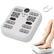 COSITTE Cordless Electric Foot Massager With Heat, 3-Stage Vibrating Roller Massage, 10 Levels Of Adjustment, Daily Home Foot Care/Relaxation