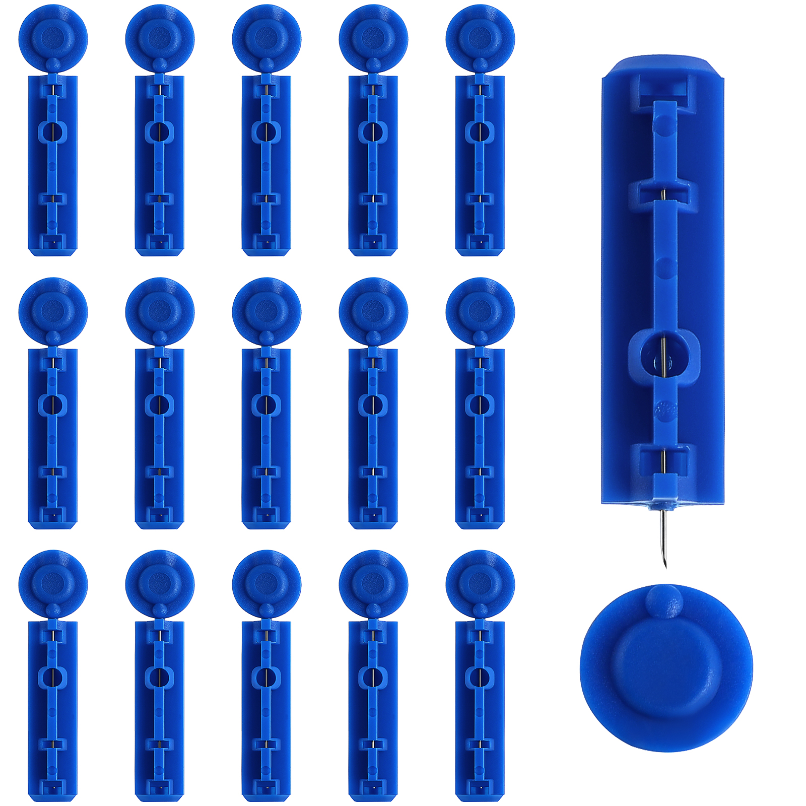 COSLUS 200pcs Painless Lancing Lancets Blood Collection Needles Safety