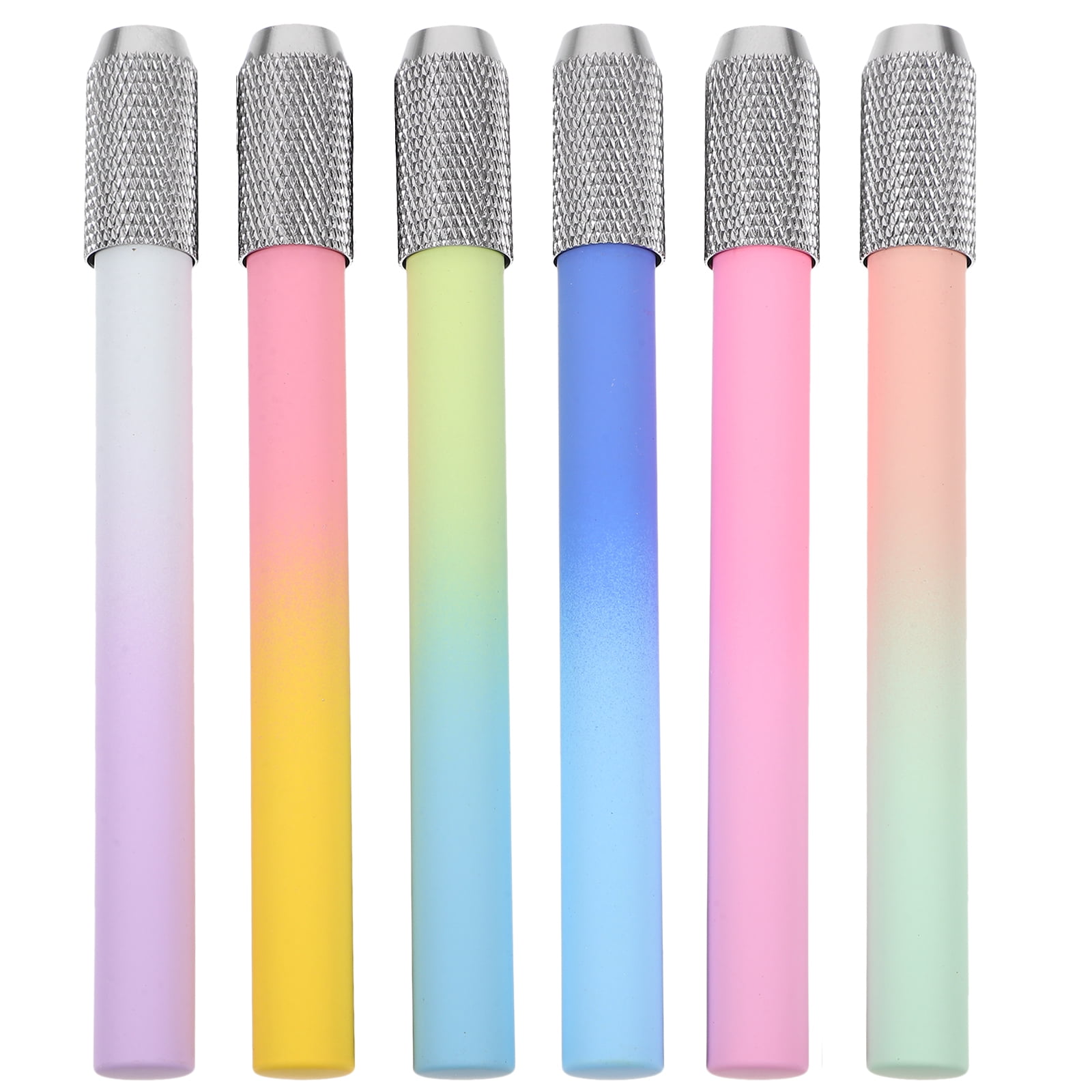 COSLUS 6Pcs Compact Pencil Extenders Wearresistant Sketch Pencil