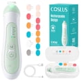 thumbnail image 1 of COSLUS CX52 Rechargeable Baby Nail Trimmer,Electric Nail File,5 Modes & 6 Grinding Heads for Infant Toddler Kid,Green, 1 of 9