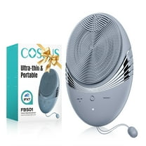 COSLUS Facial Cleansing Brush,Face Scrubber,Silicone Face Wash Brush,5 Cleansing Modes,Electric Deep Cleaning for Men Women