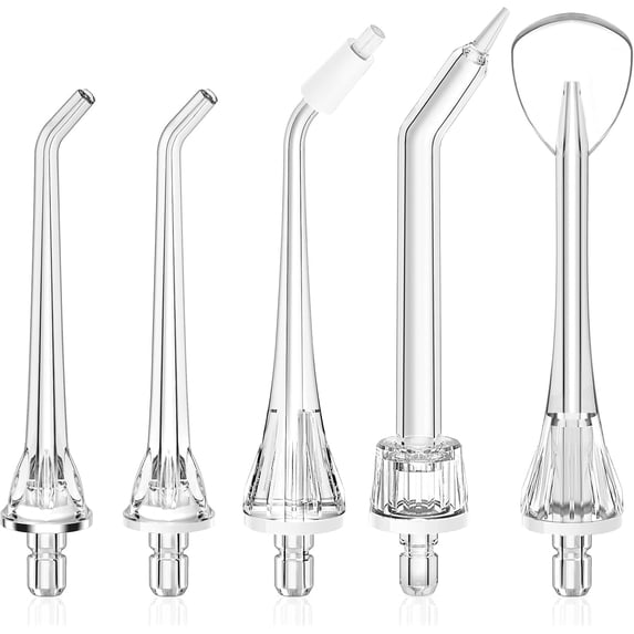 COSLUS Water Dental Flosser Replacement Tips,5-Pcs, Only Compatible Water Teeth Flosser Pick CX30