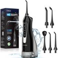 COSLUS Water Dental Flosser Teeth Pick: Portable Cordless Oral ...