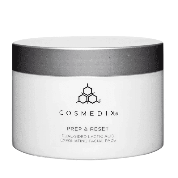 COSMEDIX Prep And Reset Dual-sided Lactic Acid Exfoliating Facial Pads