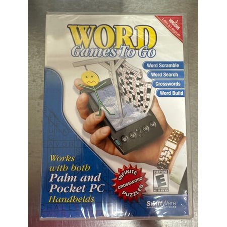COSMI Word Games To Go - Palm & Pocket PC Handhelds - NEW