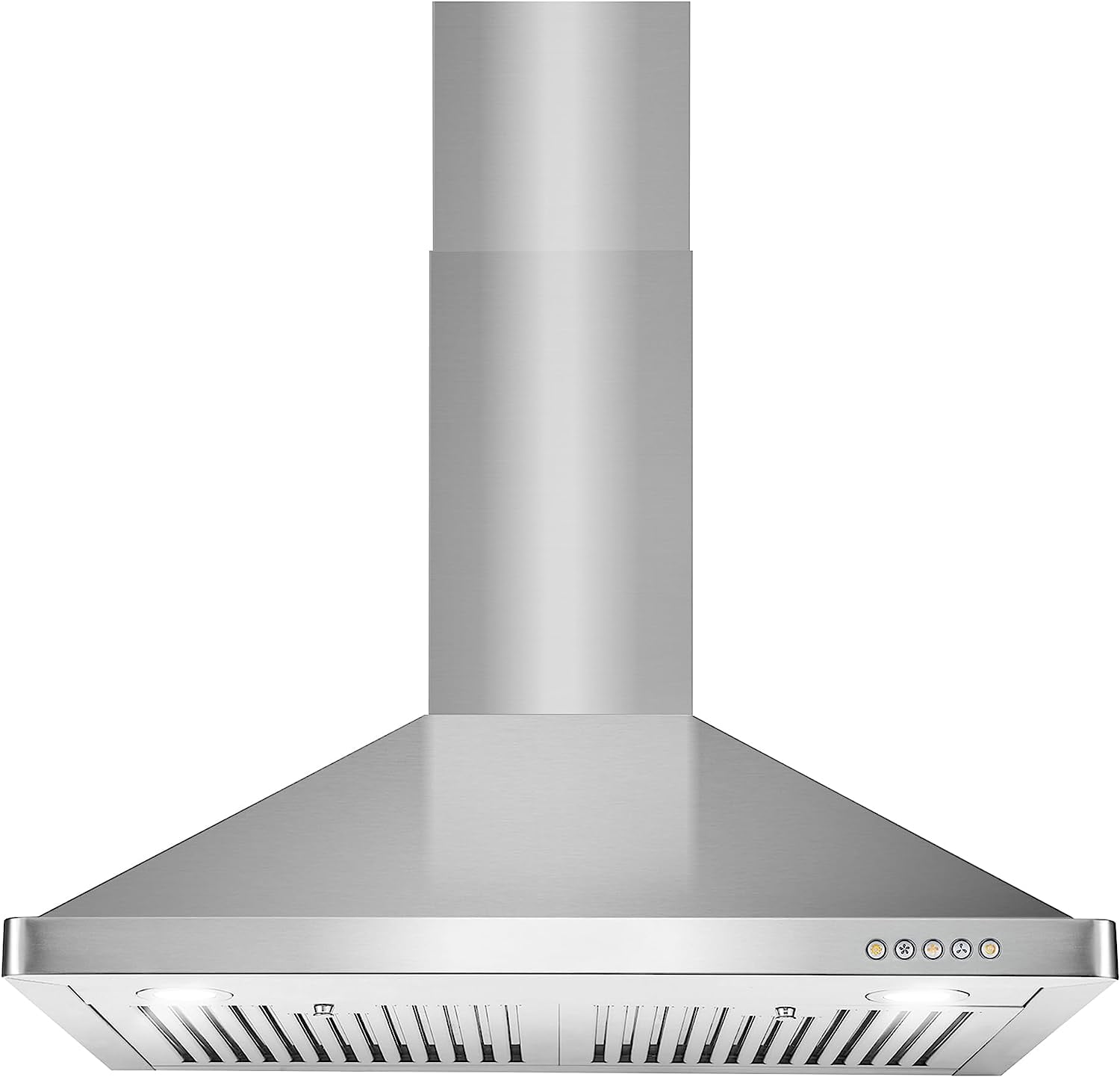 COSMO 63175 30 in. Wall Mount Range Hood with Efficient Airflow, Ducted