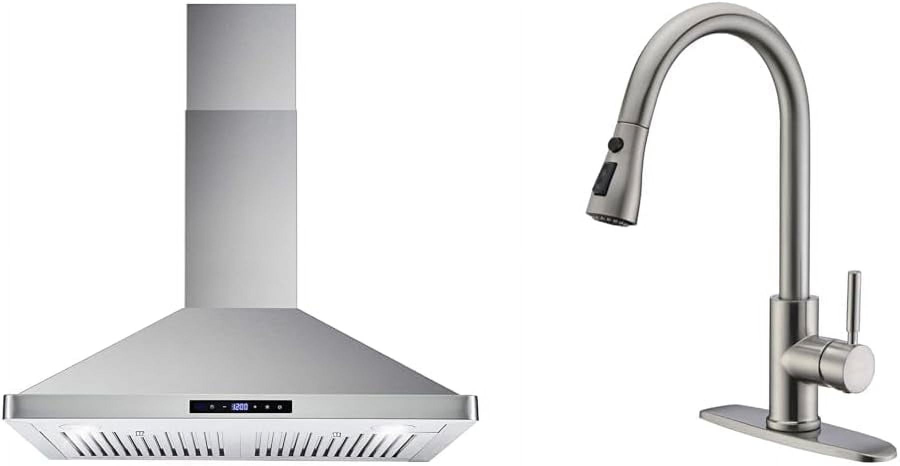COSMO COS63175S Wall Mount Range Hood with Ducted Convertible Ductless