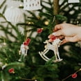 thumbnail image 1 of COSMOBETTY 1 Set Christmas Decors with Red Bell Pendant for Christmas Tree, 1 of 8