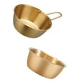 thumbnail image 1 of COSMOBETTY 1 Set Sauce Bowls Golden 10.50X10.50X3.60cm for Kids, 1 of 8