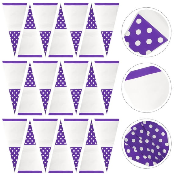 COSMOBETTY 100pcs Dot Party Bags Design Cellophane Candy Packaging For Sweets Treats Celebrations Parties Home Baking
