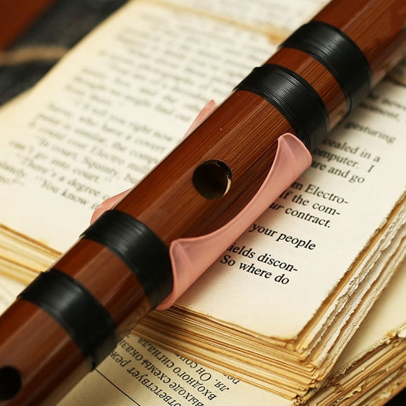 COSMOBETTY 15Pcs Flute Protectors Assorted Color ABS Anti-Scratch Anti-Drop for Flute Instrument Pads