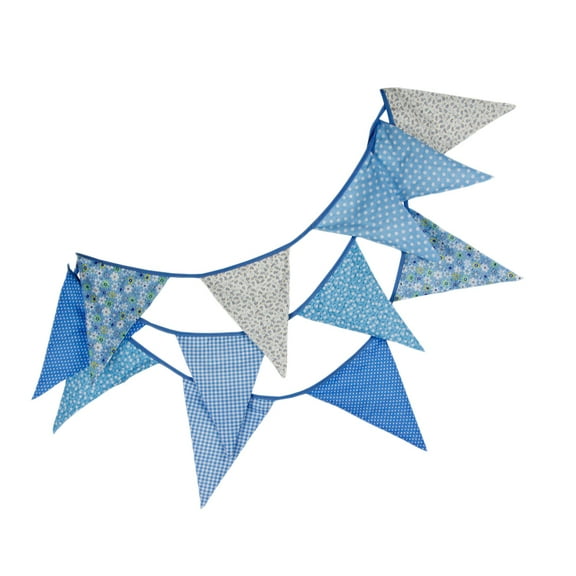 COSMOBETTY 1Pack Banner Cotton Decoration For Birthday Parties And Festivals 360Cm Length 22Cm Width