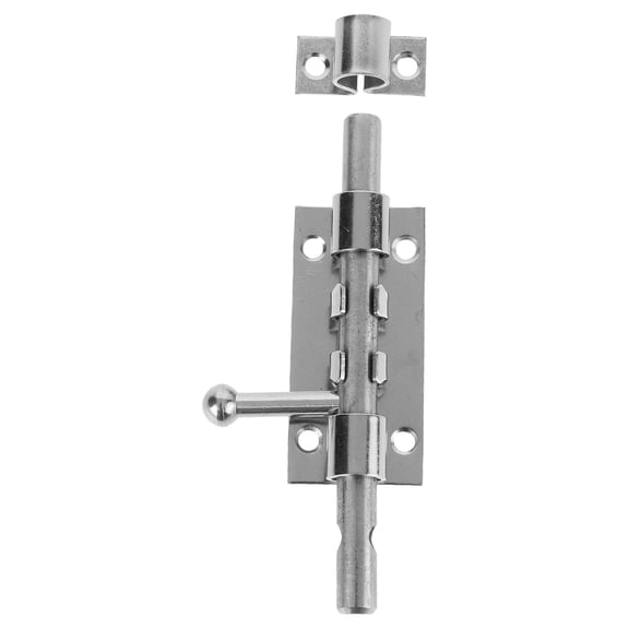 COSMOBETTY 1Pack Door Bolt Lock Rectangular Stainless Steel Security Anti Theft for Home Bathrooms Bedrooms Kitchens