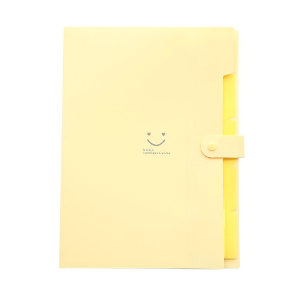 COSMOBETTY 1Pack Folder In Plastic For Document Organizer And Professional Occasions 12.4x9.6x0.6in