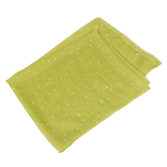 COSMOBETTY 1Pack Patio Door Curtain with Sunlight Weakening Feature in Green 100x270cm