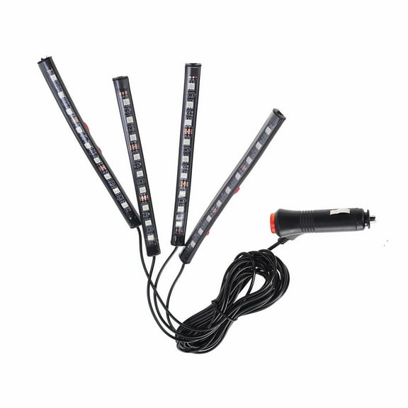 COSMOBETTY 1Pack Red Car Interior Atmosphere Neon Lights Lamps Strip Flexible for Cars Night Light Decoration