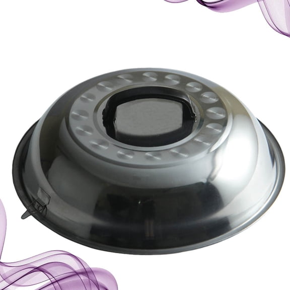 COSMOBETTY 1Pack Square Stainless Steel Pot Lid Protective Cover For Home Cooking And Restaurant Use 11.8x11.8x4.9in