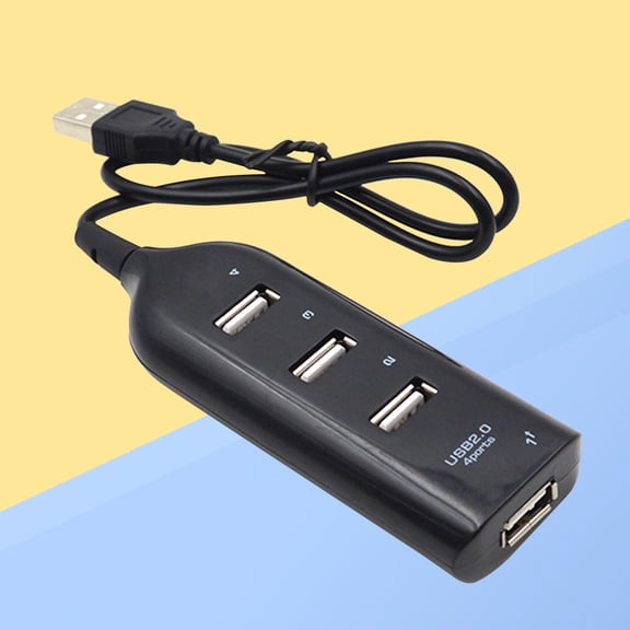 COSMOBETTY 1Pack Usb Hub for Desktop Computers with 480Mbps Data Transfer Rate and Overload Protection
