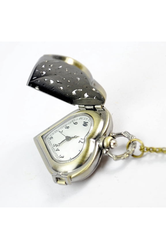 1Pack Vintage Pocket Watch for Men and Women Alloy Material Hollow-out Design Daily Use 4.6x1.6x0.6in