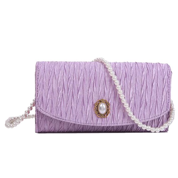 COSMOBETTY 1Pc Women Bag Elegant Square Cosmetics Bag Vintage Style Purse for Travel