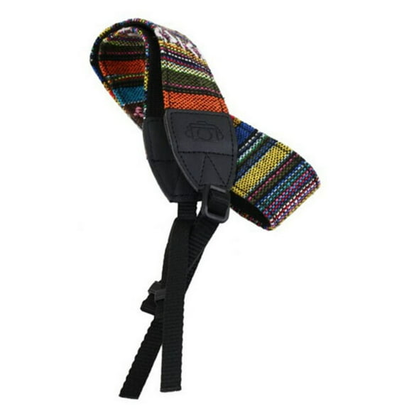 COSMOBETTY 1Pcs Adjustable Length Camera Neck Shoulder Strap for Photographers in Multicolor 60cm