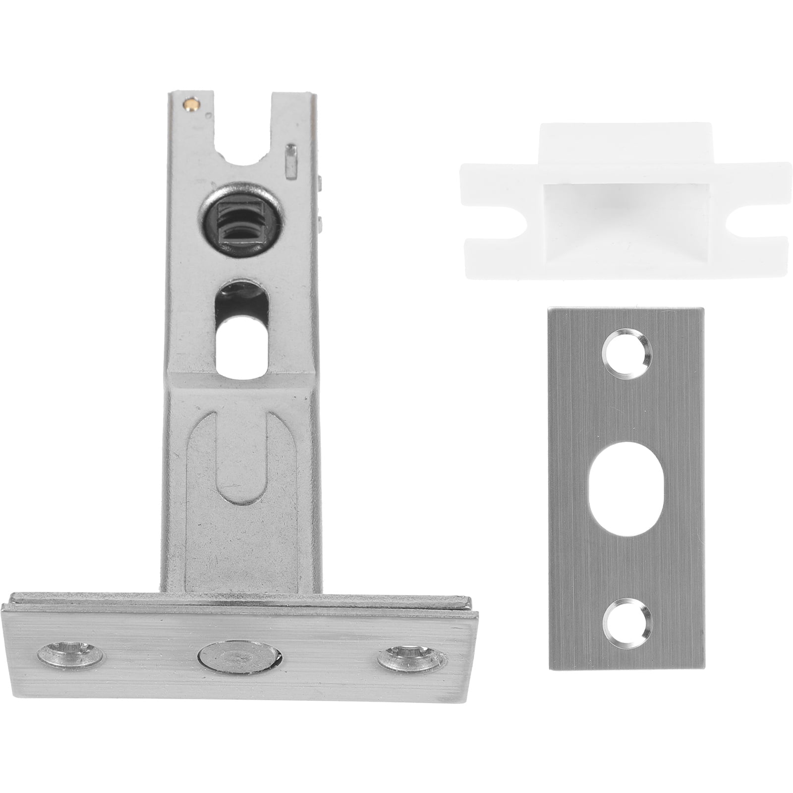COSMOBETTY 1Pcs Silver Cylindrical Tubular Deadbolt for Bathroom Door ...