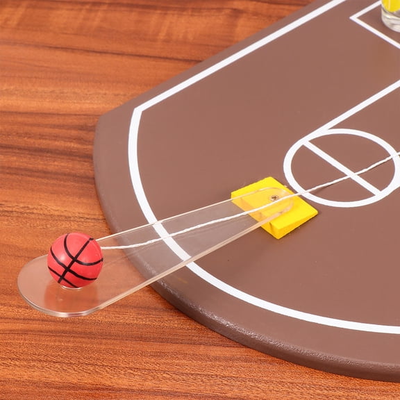 COSMOBETTY 1Set Basketball Game 30x24cm Acrylic Resin For Drinking Game Supplies Parties Home Gatherings