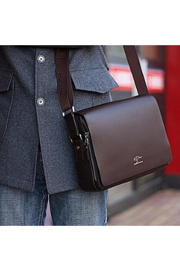 1Set Simple Nylon Messenger Bags Crossbody Shoulder Messenger Bag for Men Party Use 31.0x24.0x8.0in