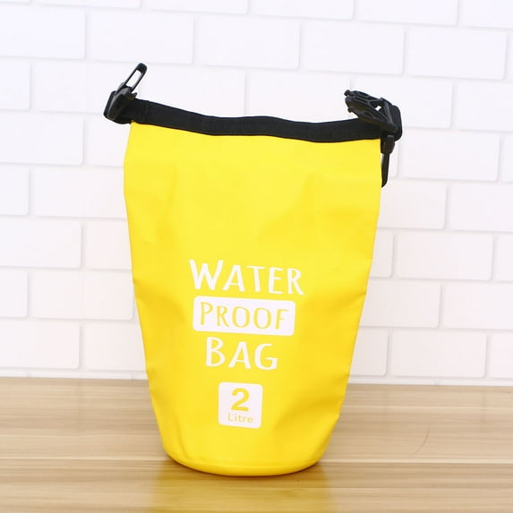 COSMOBETTY 1Set Waterproof Dry Bags for Kayaking with Reflective Trim 28 x 19.5 x 0.3cm